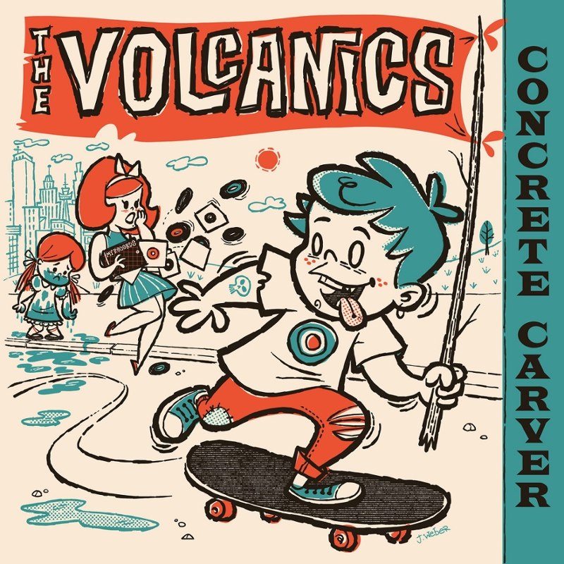 VOLCANICS - Concrete carver LP