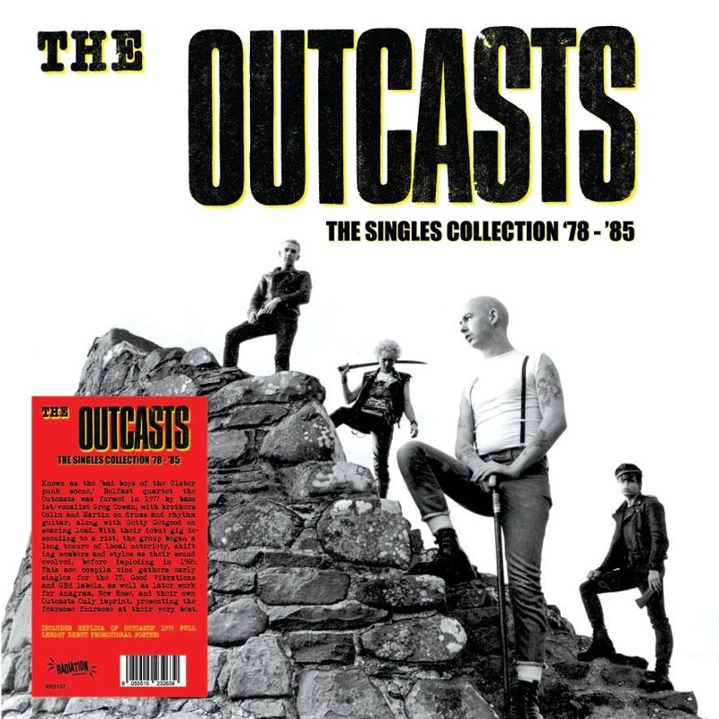OUTCASTS (N. IRELAND) - The singles collection LP