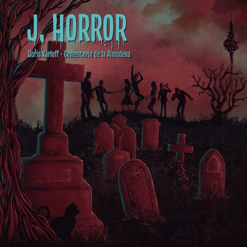 J.HORROR / BLACK MOON BOYS - Split (red) 7