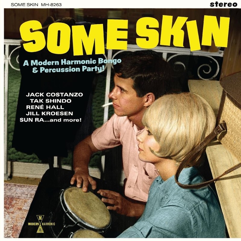V/A - Some skin: a modern harmonic bongo & percussion party (yellow vinyl) LP