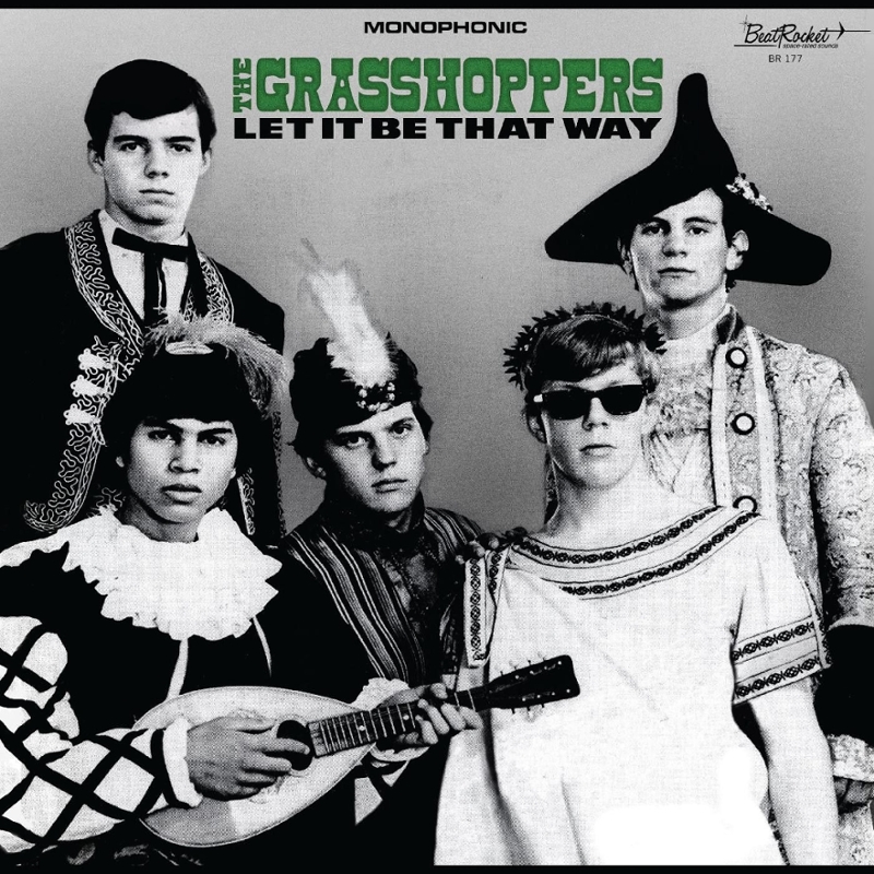 GRASSHOPPERS - Let it be that way (green) LP