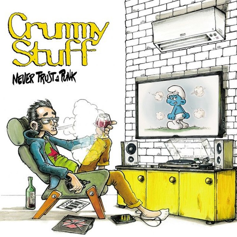 CRUMMY STUFF - Never trust a punk LP