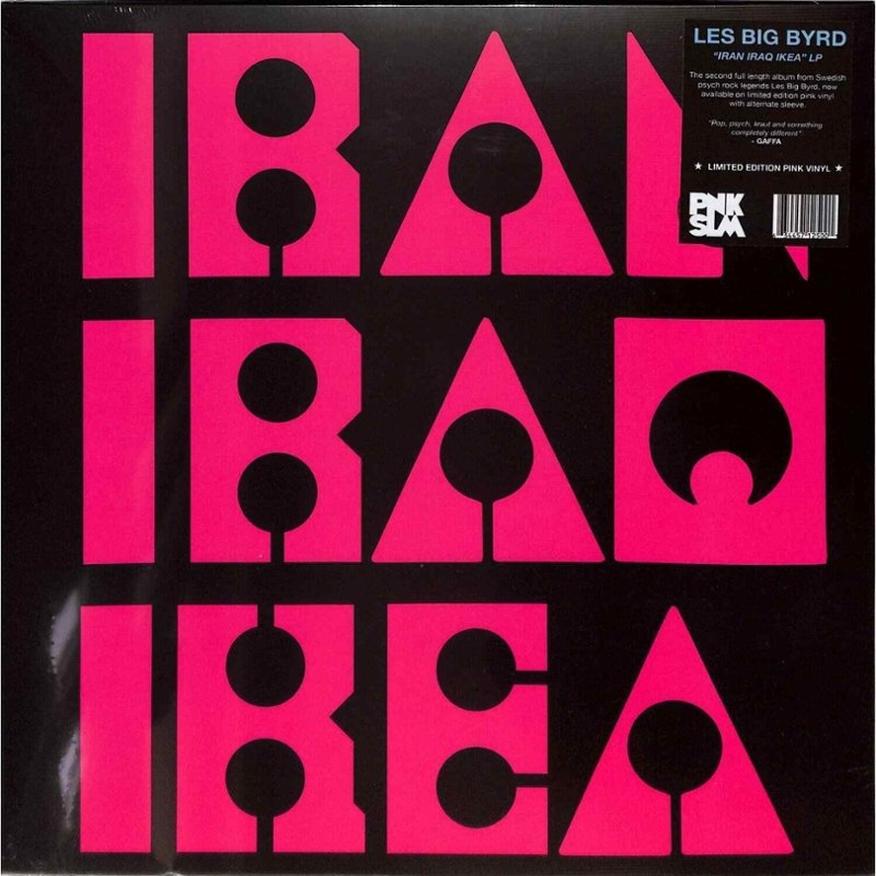 LES BIG BYRD - Iran Iraq Ikea (pink vinyl) LP