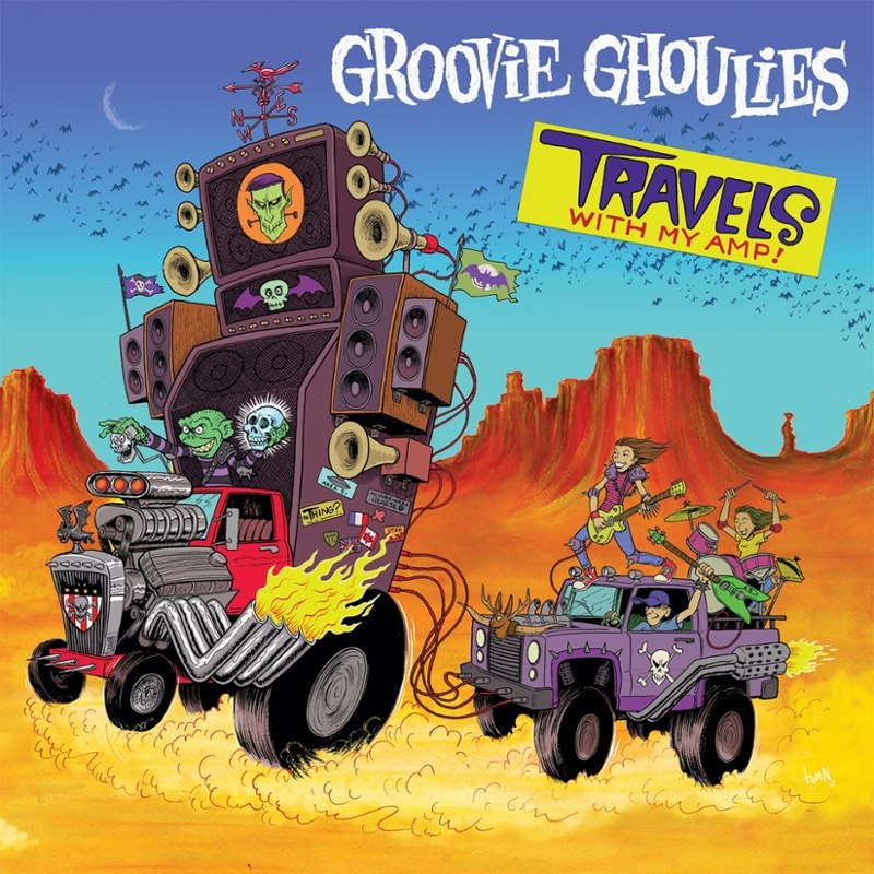GROOVIE GHOULIES - Travels with my amp CD