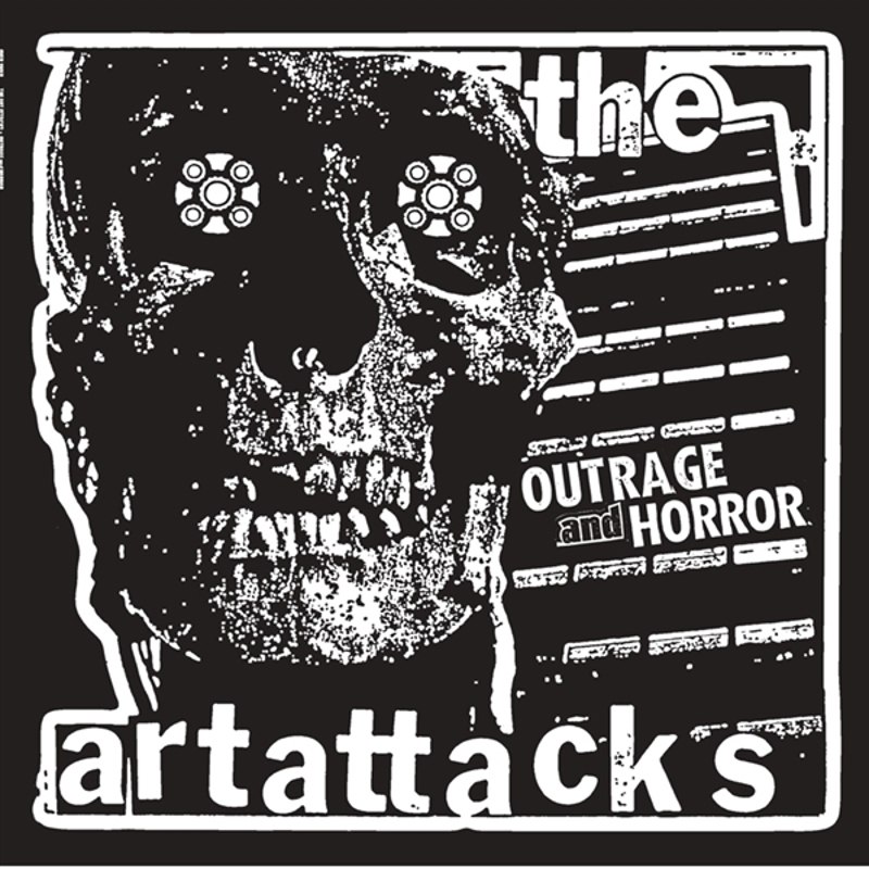 ART ATTACKS - Outrage & horror LP