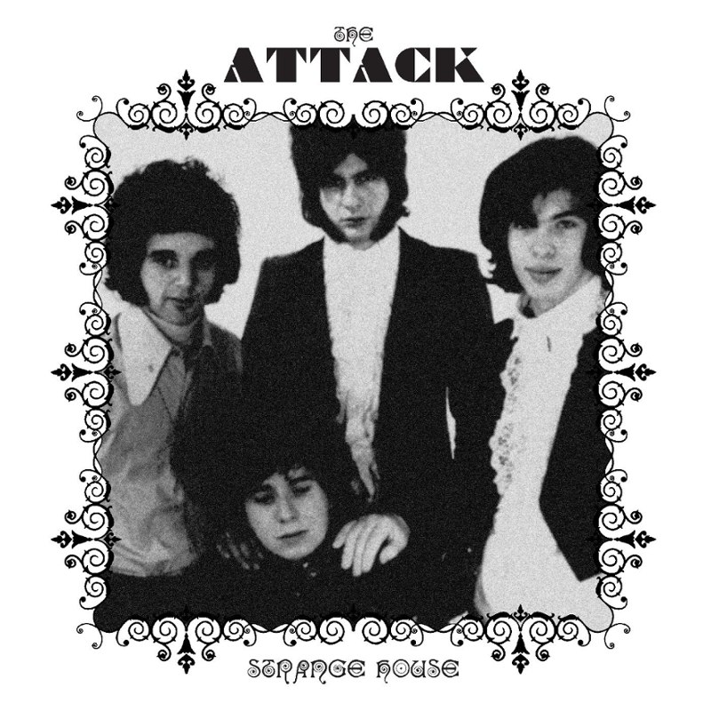 ATTACK - Strange house (black) LP