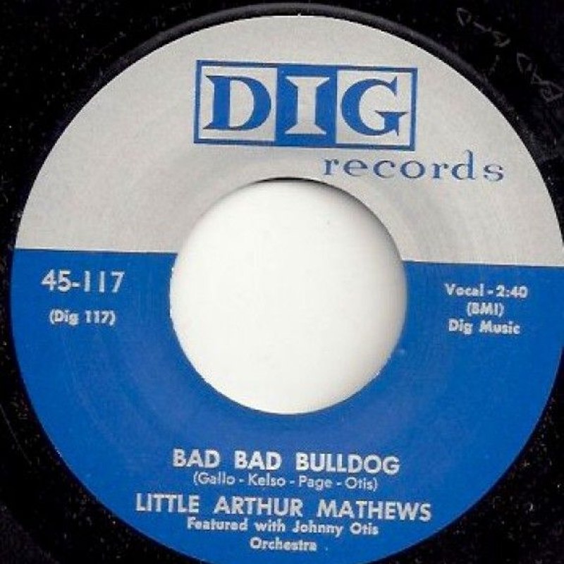 LITTLE ARTHUR MATHEWS - Bad bad bulldog/hot diggity dog 7