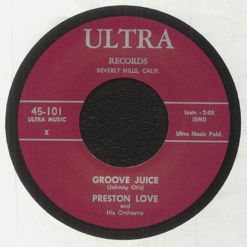 PRESTON LOVE - If you ever get lonesome/groove juice 7