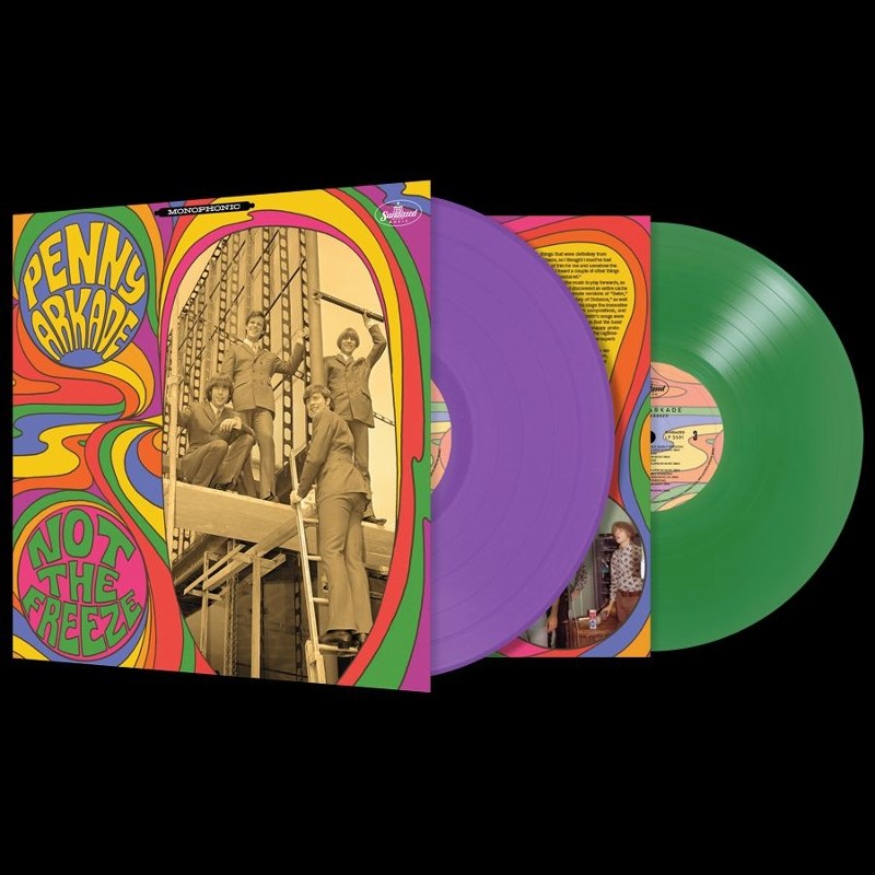 PENNY ARKADE - Not the freeze (green & purple vinyl) DoLP