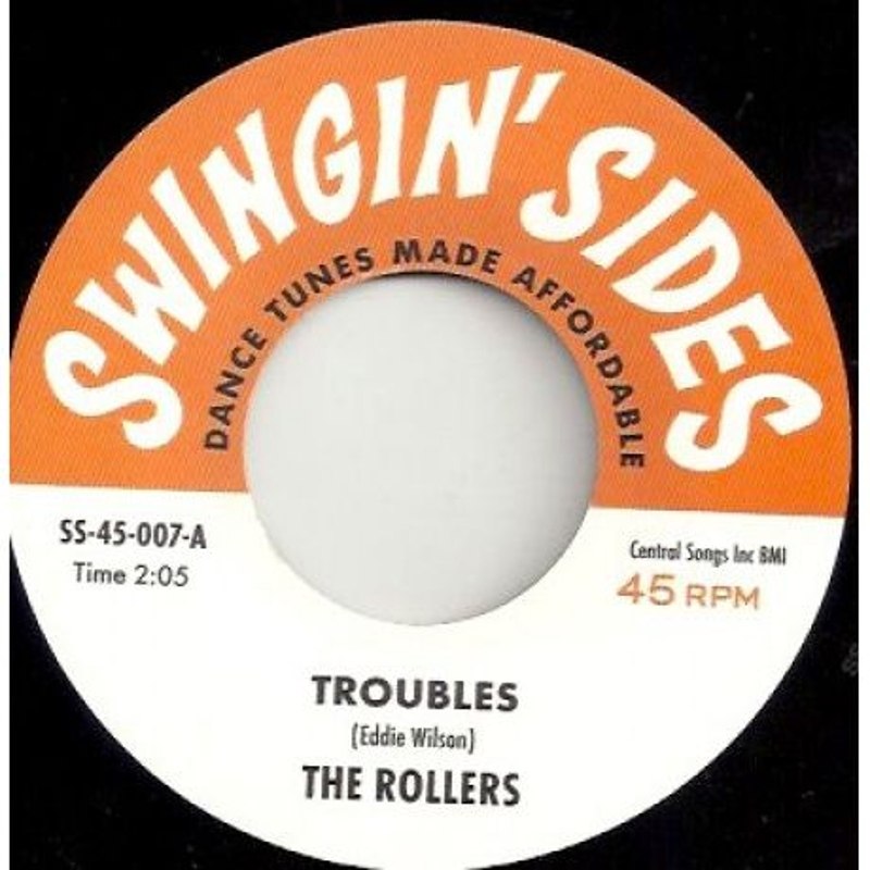 ROLLERS / ELMER PARKER & THE LIGHT LIGHTERS - Troubles/Look out baby 7