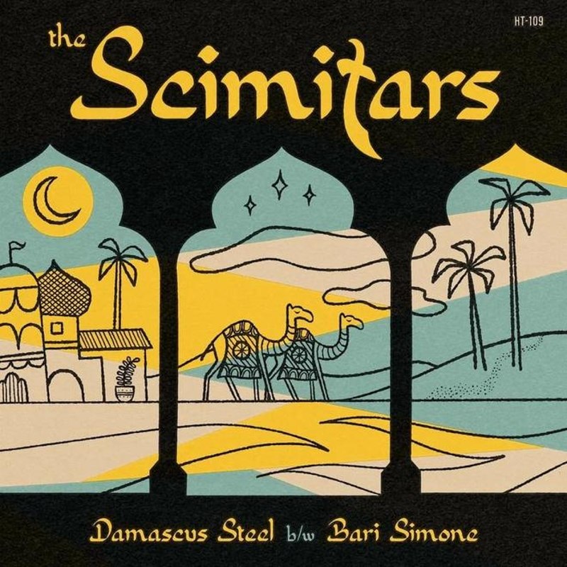 SCIMITARS - Damascus steel/bari simone 7