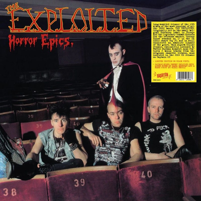 EXPLOITED - Horror epics LP