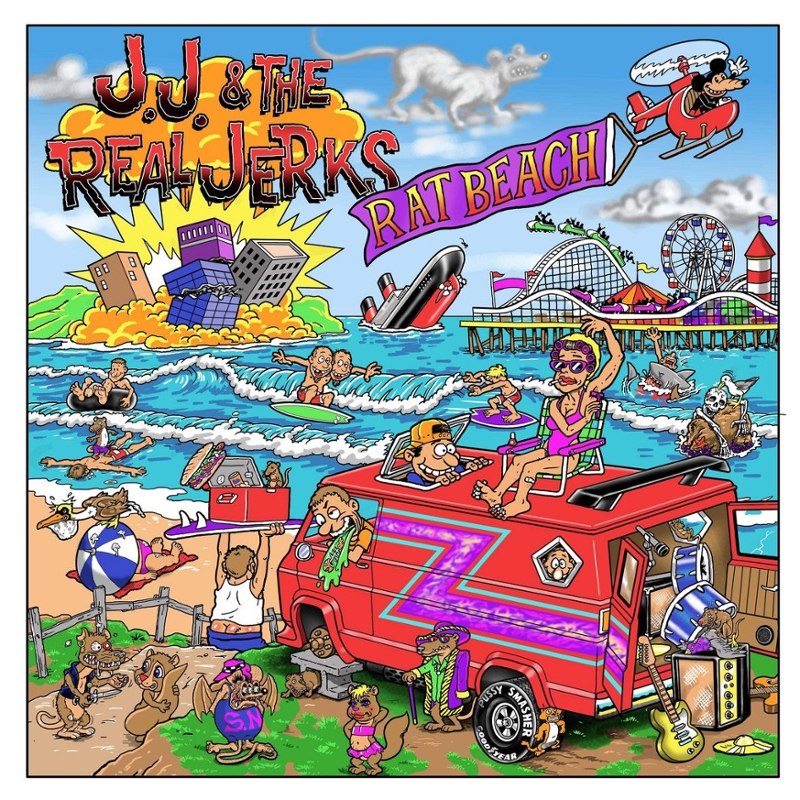J.J. & THE REAL JERKS - Rat beach (deluxe) CD