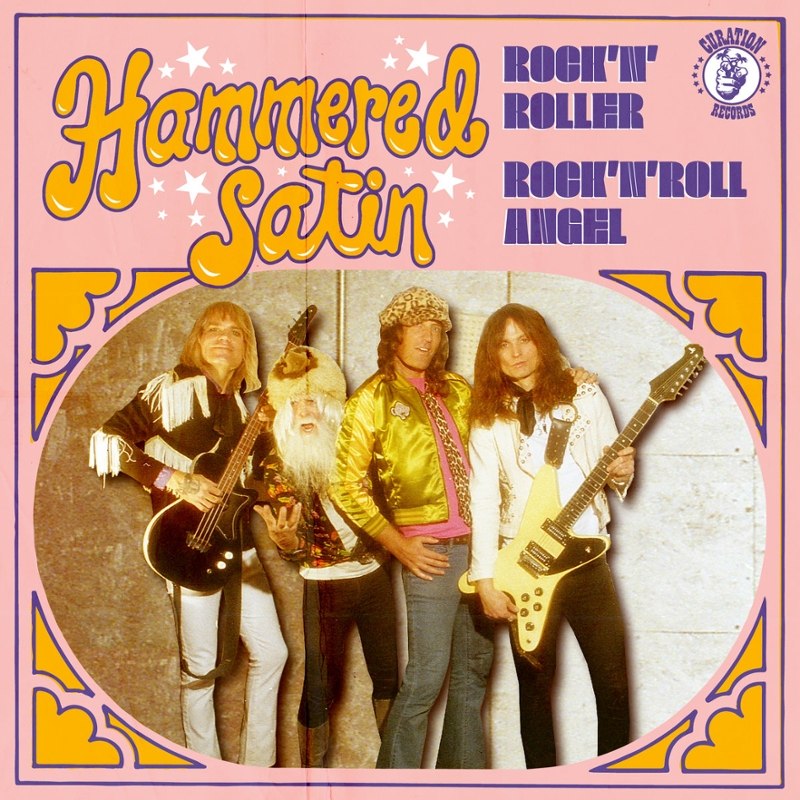 HAMMERED SATIN - Rock n roller/rock n roll angel 7