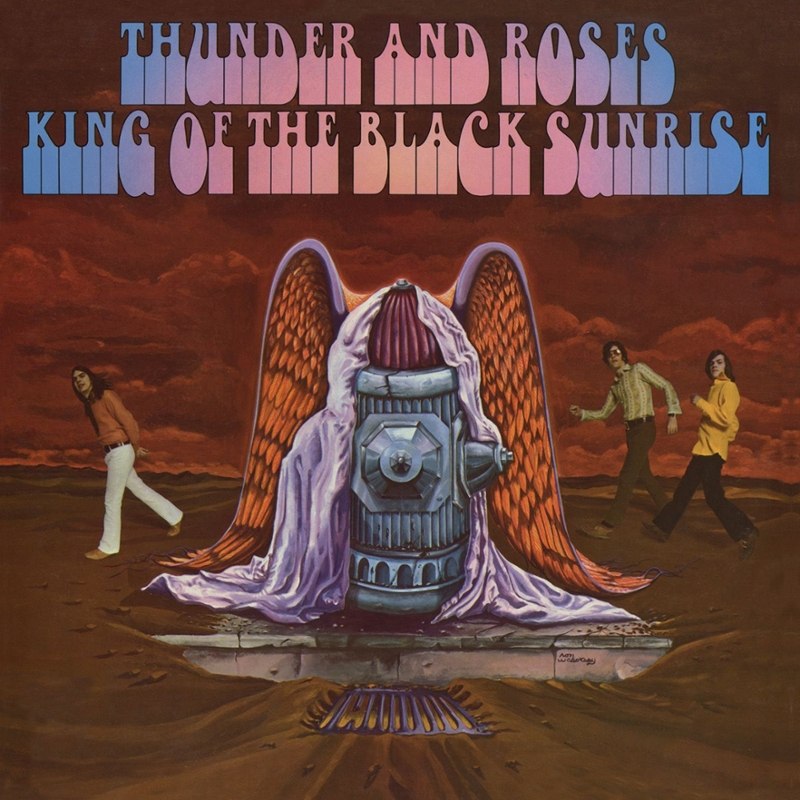 THUNDER AND ROSES - King of the black sunrise (black) LP