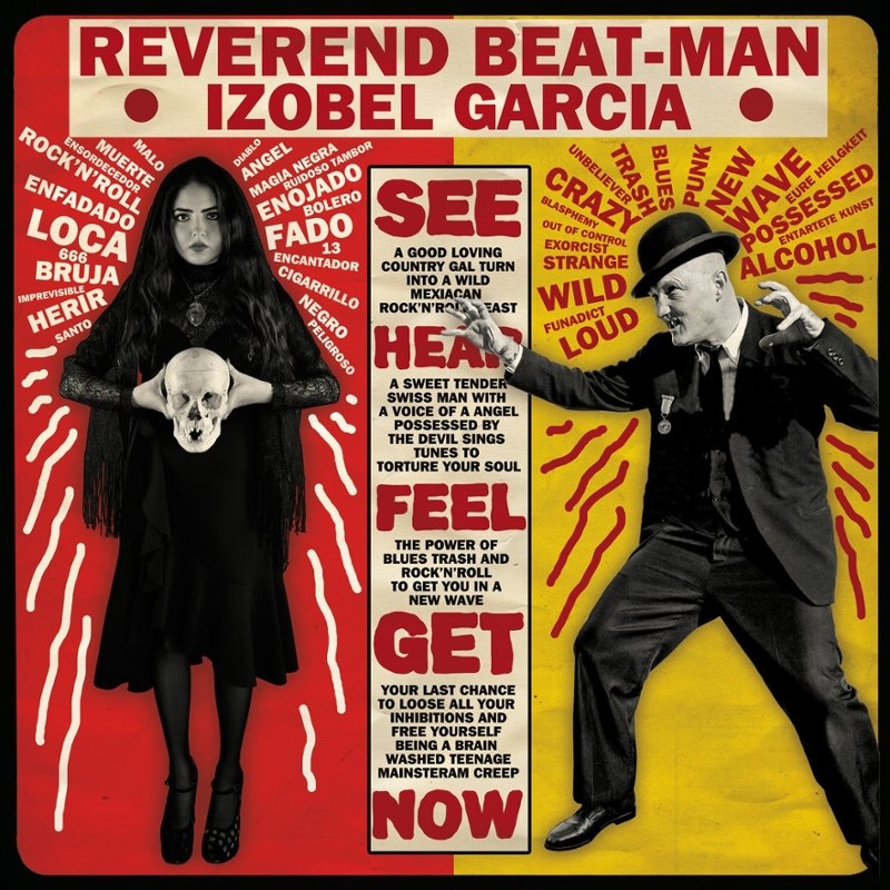 REVEREND BEAT-MAN & IZOBEL GARCIA - Baile bruja muerto LP+CD