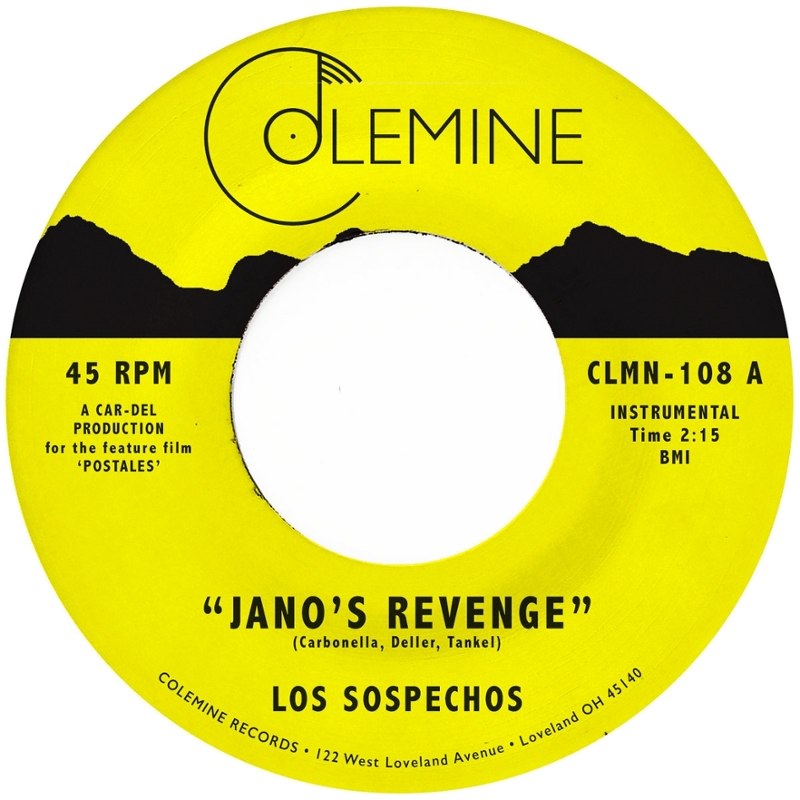 LOS SOSPECHOS - Jano's revenge/mirror doo (cactus green vinyl) 7
