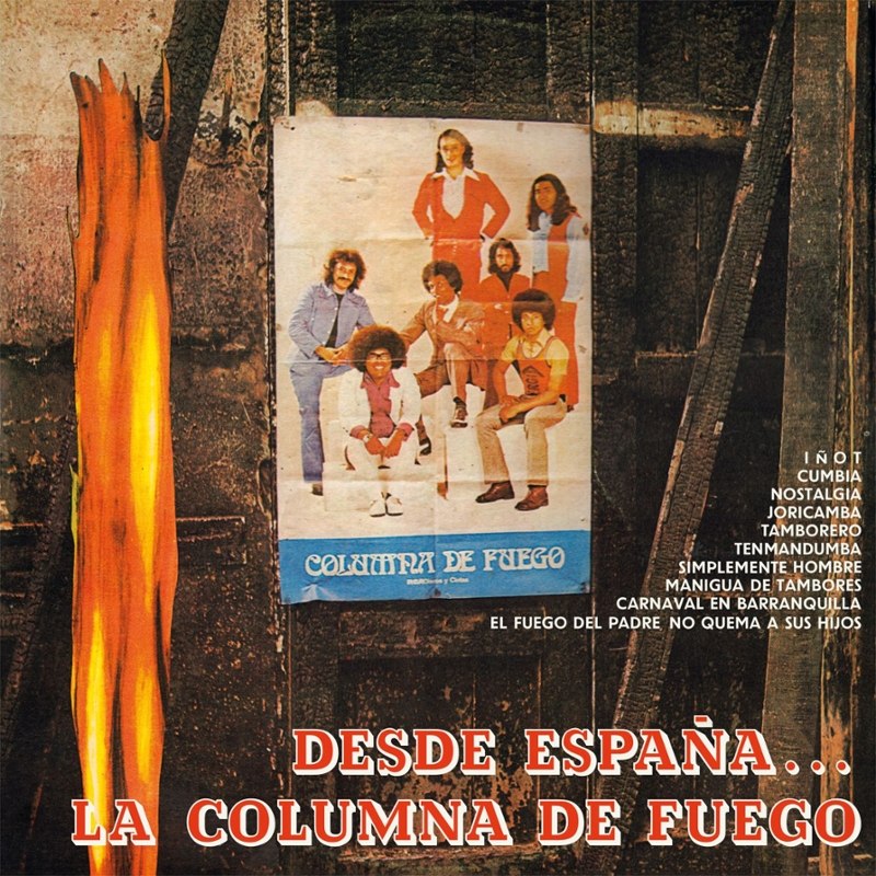 LA COLUMNA DE FUEGO - Desde espana... la column de fuego LP