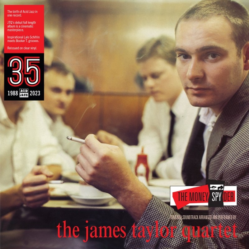JAMES TAYLOR QUARTET - The money spyder LP
