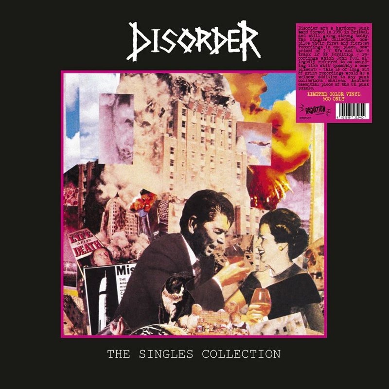 DISORDER - The singles collection LP