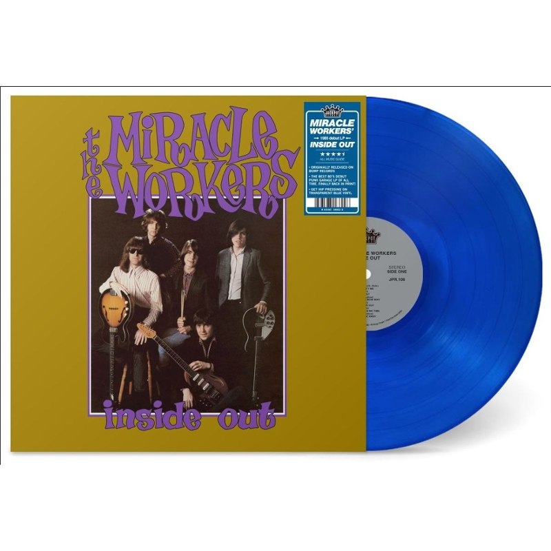 MIRACLE WORKERS - Inside out (blue) LP