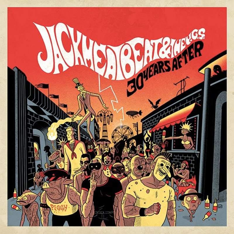 JACK MEATBEAT AND THE UGS - 30 years after lp-before The Flaming Sideburns LP