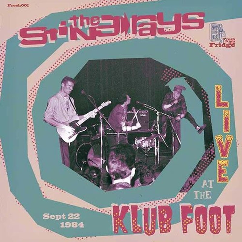 STING-RAYS - Live at the klub foot 1984 LP