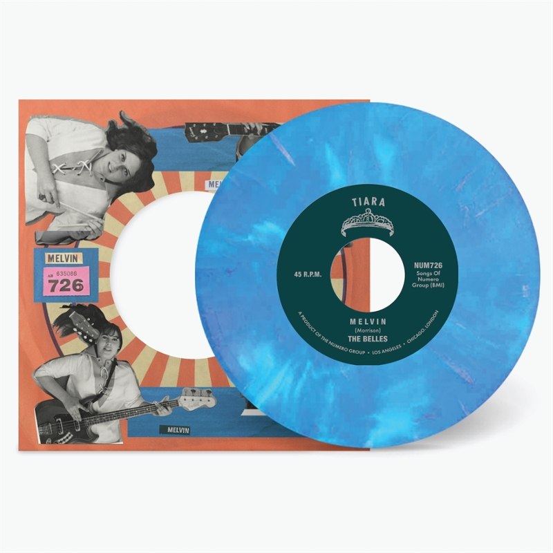 BELLES - Melvin (blue white marble vinyl) 7