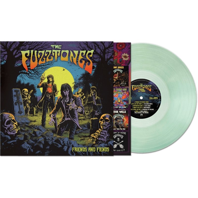 FUZZTONES - Friends & fiends (coke bottle green) LP