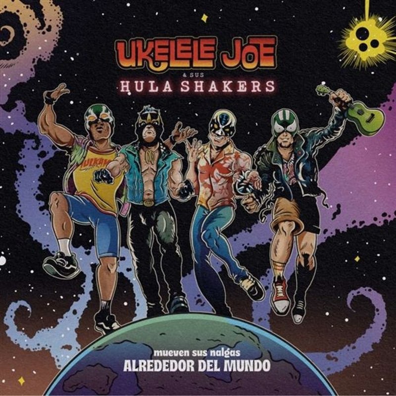 UKELELE JOE & HIS HULA SHAKERS - Mueven sus nalgas alrededor de mundo LP