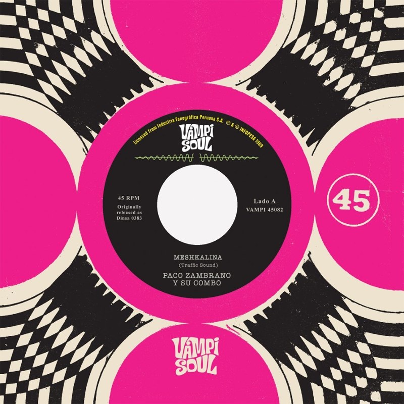 PACO ZAMBRANO Y SU COMBO / TRAFFIC SOUND - Meshkalina/meshkalina (splatter) 7