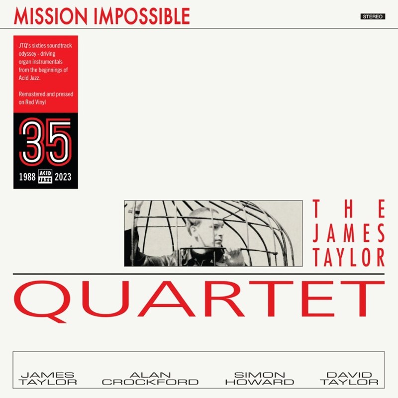 JAMES TAYLOR QUARTET - Mission impossible  LP