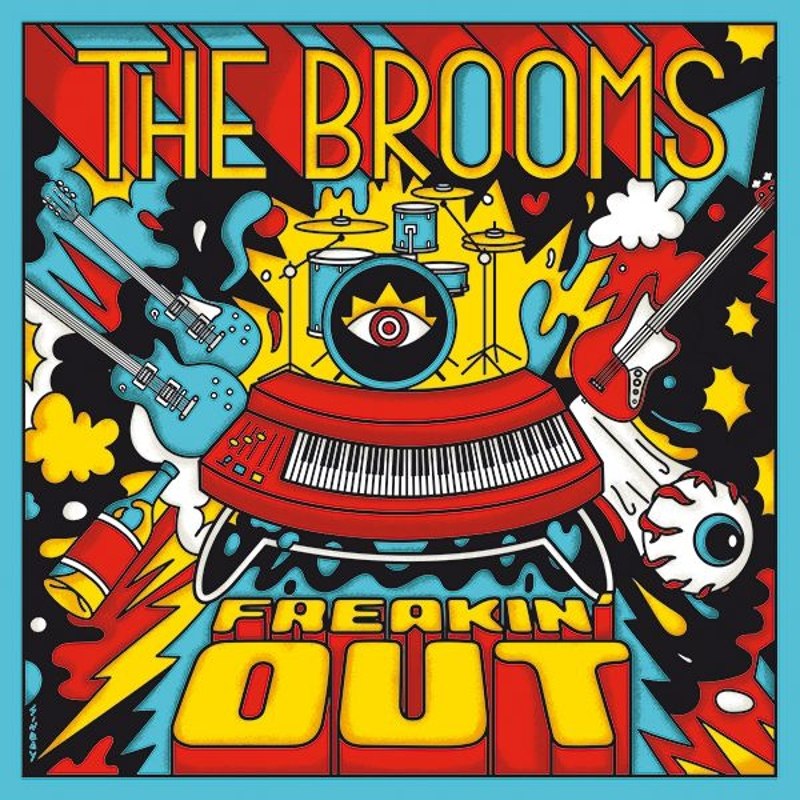 BROOMS - Freakin out (black) LP