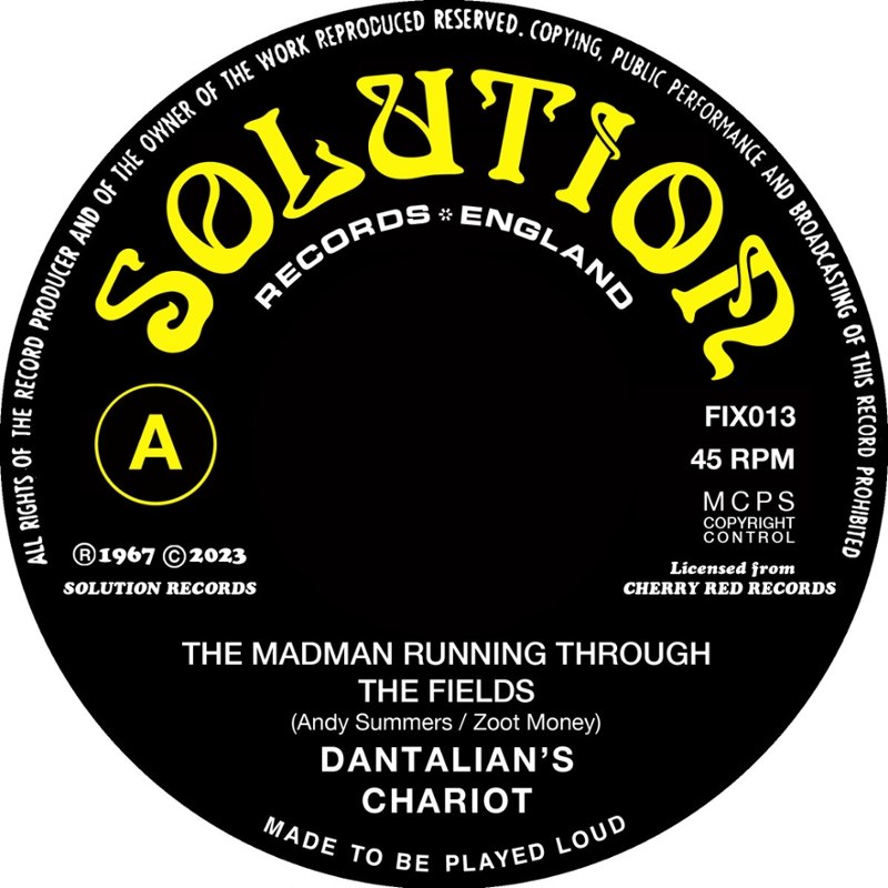 DANTALIAN'S CHARIOT - The madman running through the fields/world war 3 7