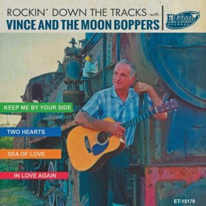 VINCE AND THE MOON BOPPERS - Rockin' down the tracks 7