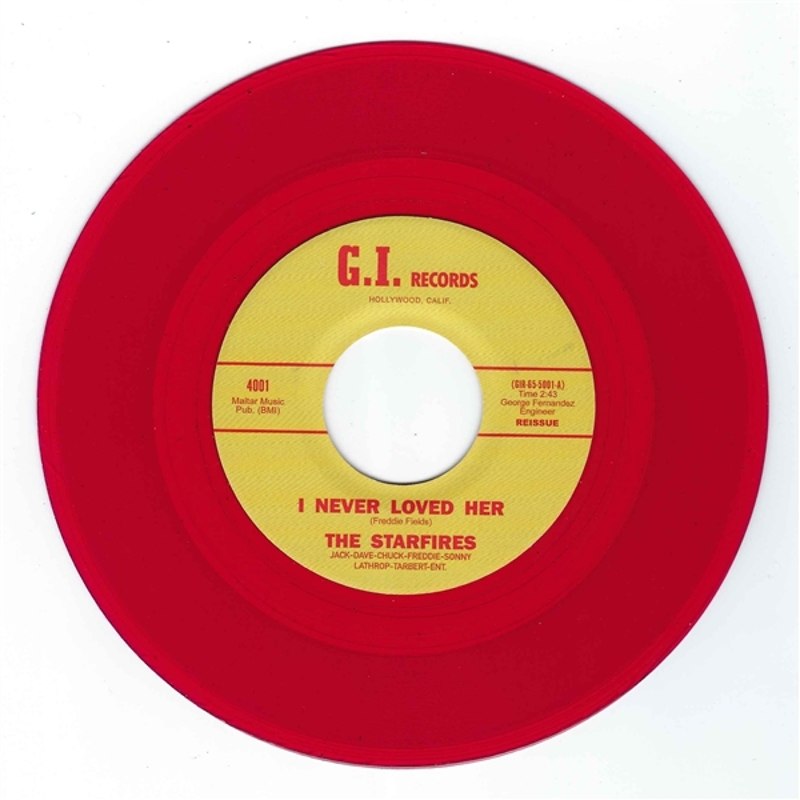 STARFIRES - I never loved her/linda (red) 7