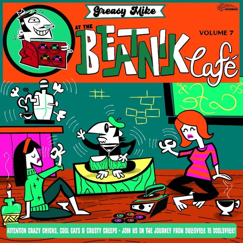 V/A - Greasy mike at the beatnik cafe LP