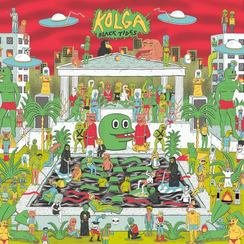 KOLGA - Black tides CD