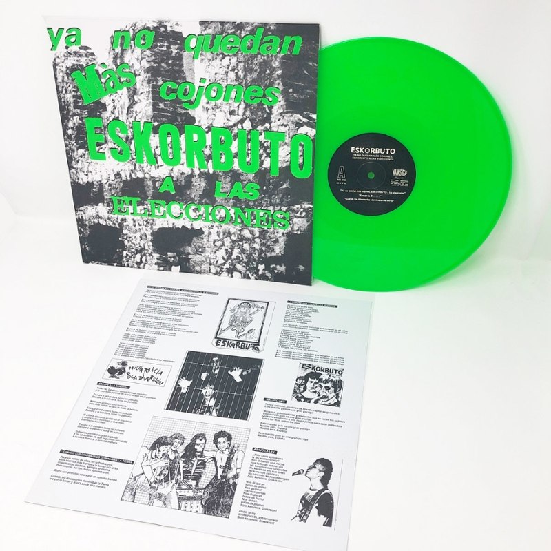 ESKORBUTO - Ya no quedan mas cojones... (neon green) LP