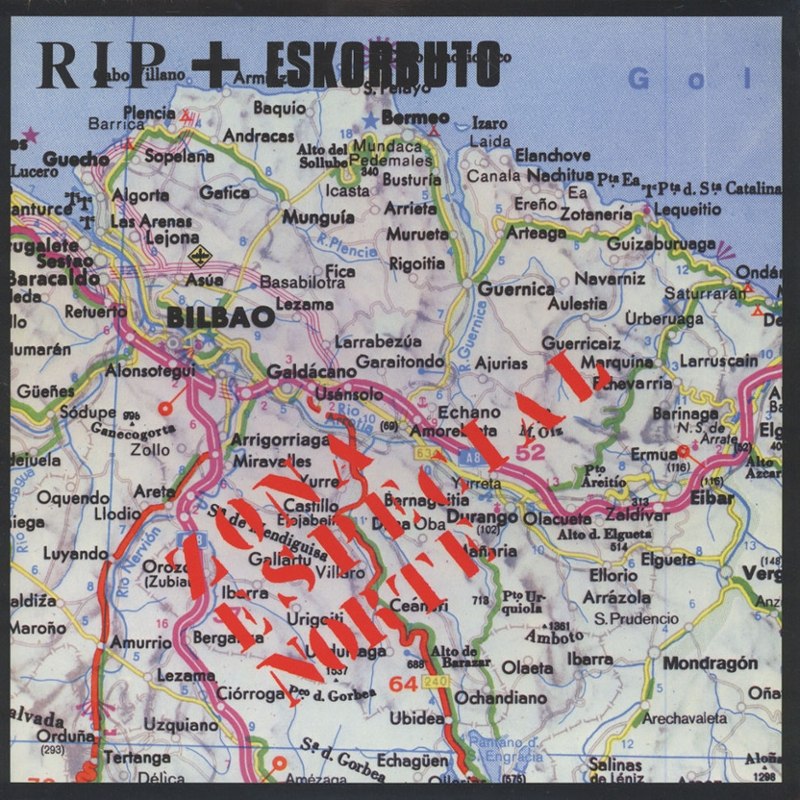 ESKORBUTO / RIP - Zona especial (color) LP