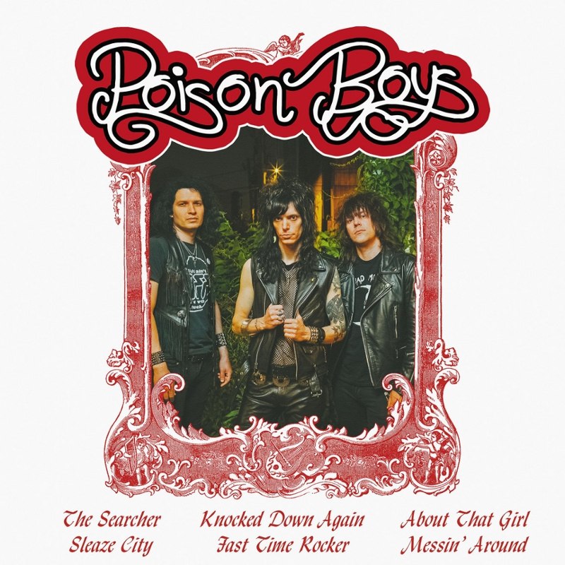POISON BOYS / JONESY - Split LP