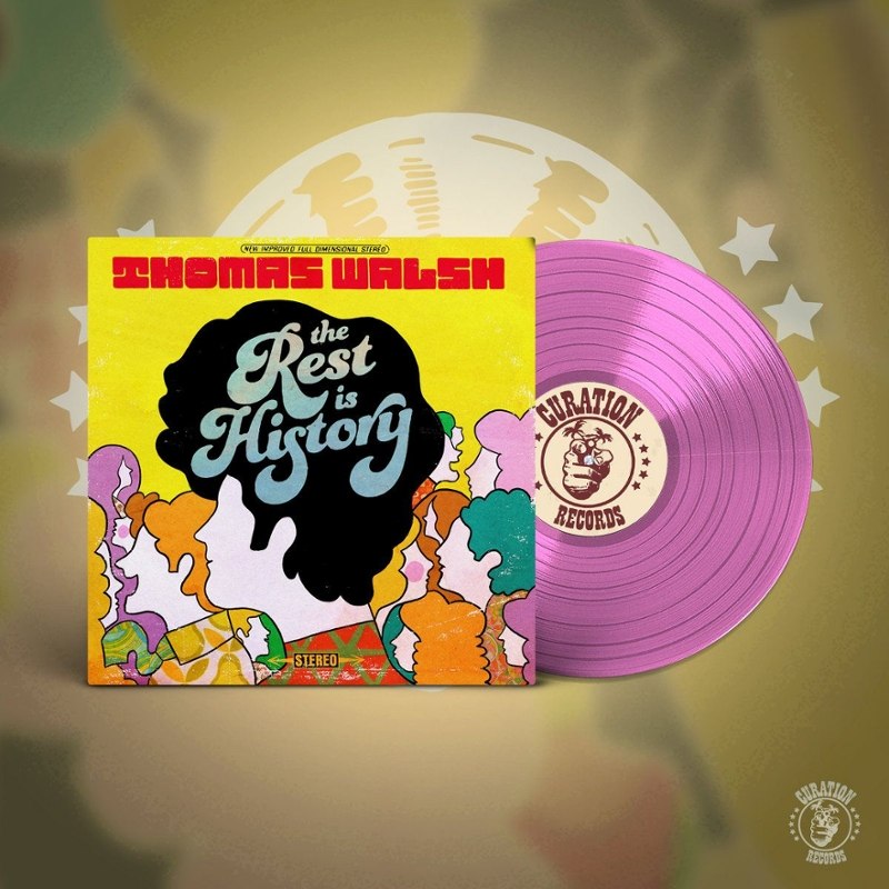THOMAS WALSH - The rest is history (pink) LP
