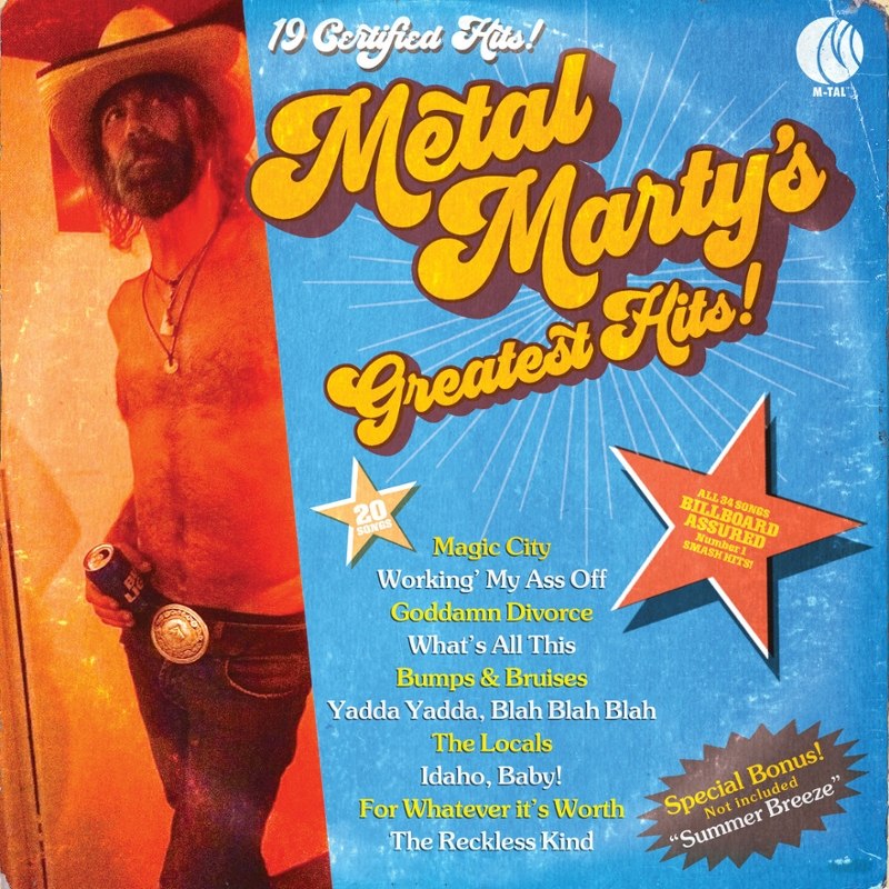 METAL MARTY - Metal Marty's greatest hits LP