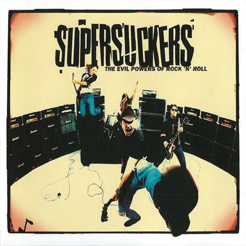 SUPERSUCKERS - Evil powers of rock'n'roll (splatter) LP