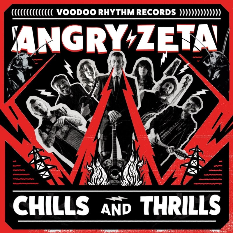 ANGRY ZETA - Chills and thrills CD