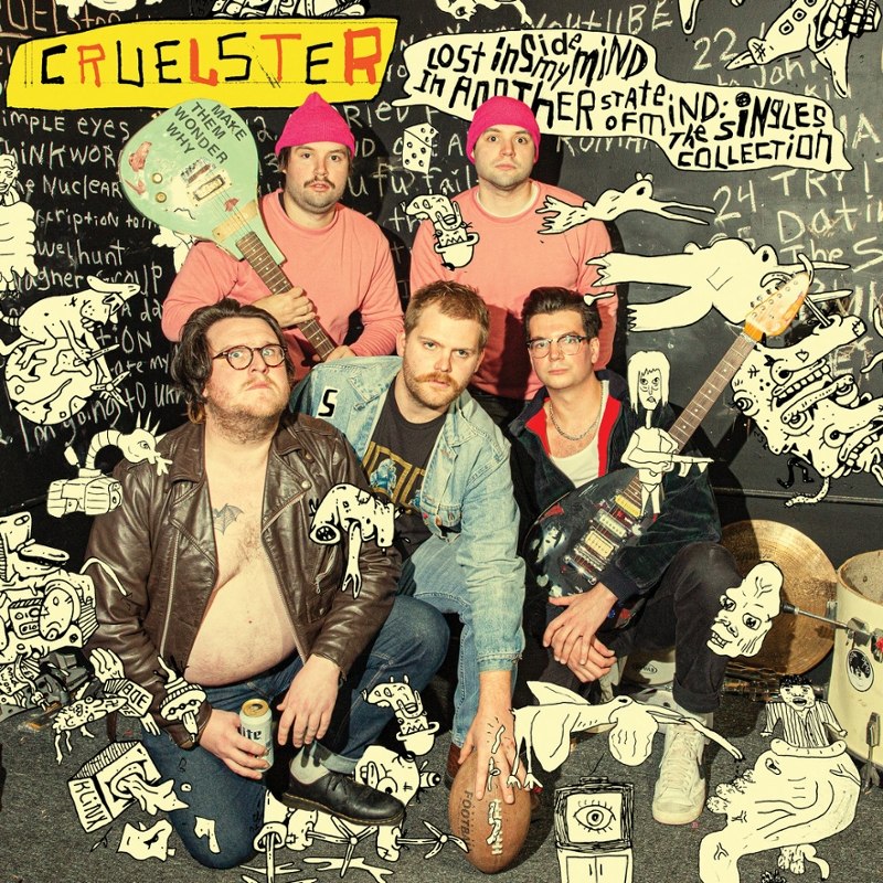 CRUELSTER - Lost inside my mind in another state of mind/the singles collection LP