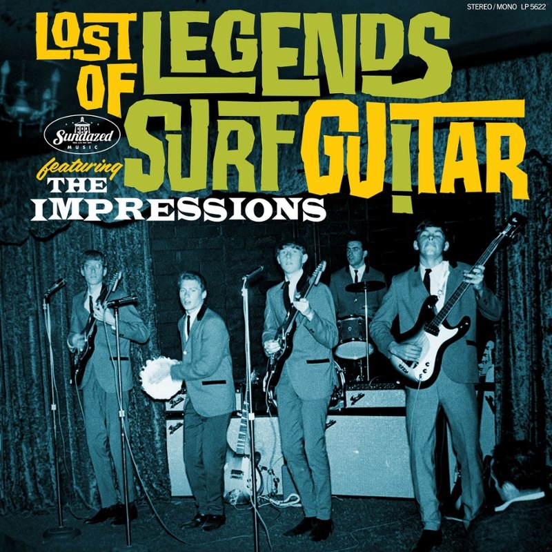 IMPRESSIONS - Lost legends of surf guitar featuring the Impressions LP