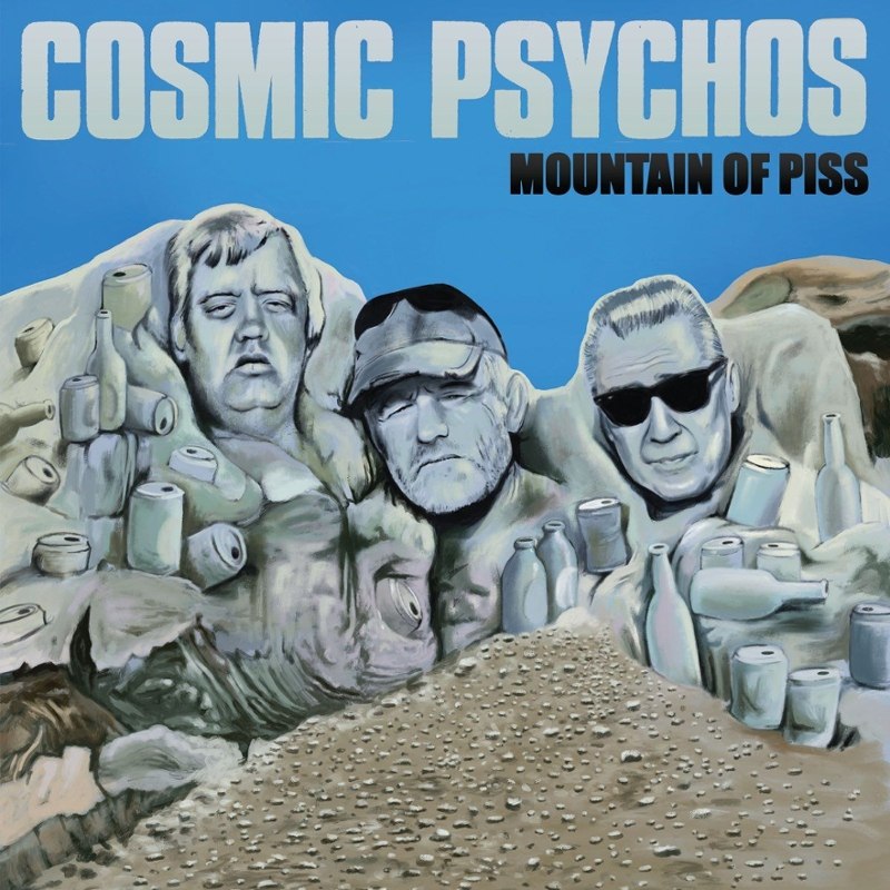 COSMIC PSYCHOS - Mountain of piss (clear piss-yellow vinyl) LP