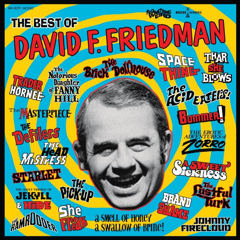 SOMETHING WEIRD - The best of David F. Friedman LP+DVD