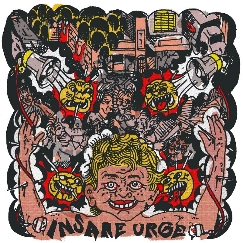 INSANE URGE - Two tapes LP